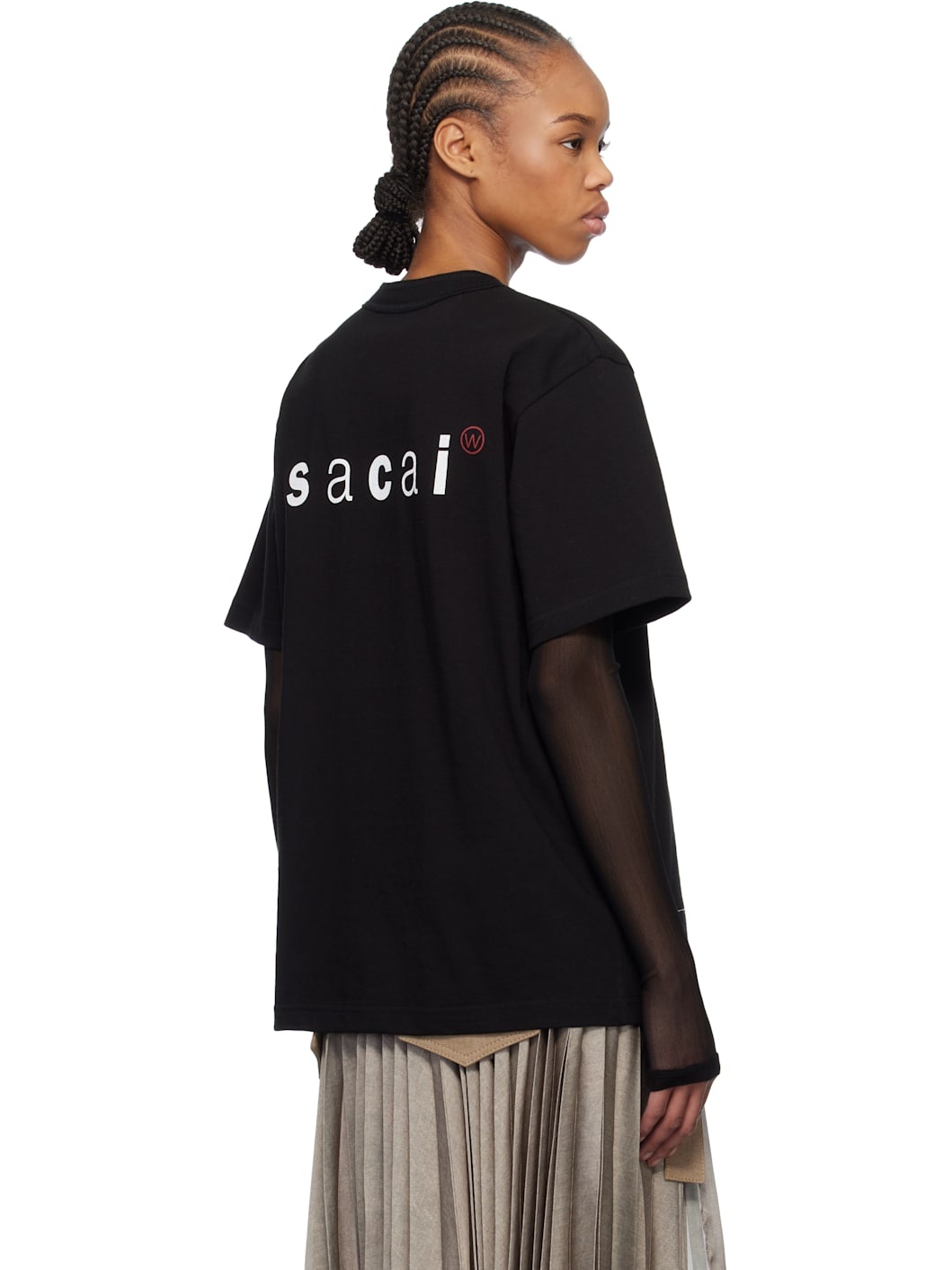 Black WTAPS Edition Print T-shirt - 3
