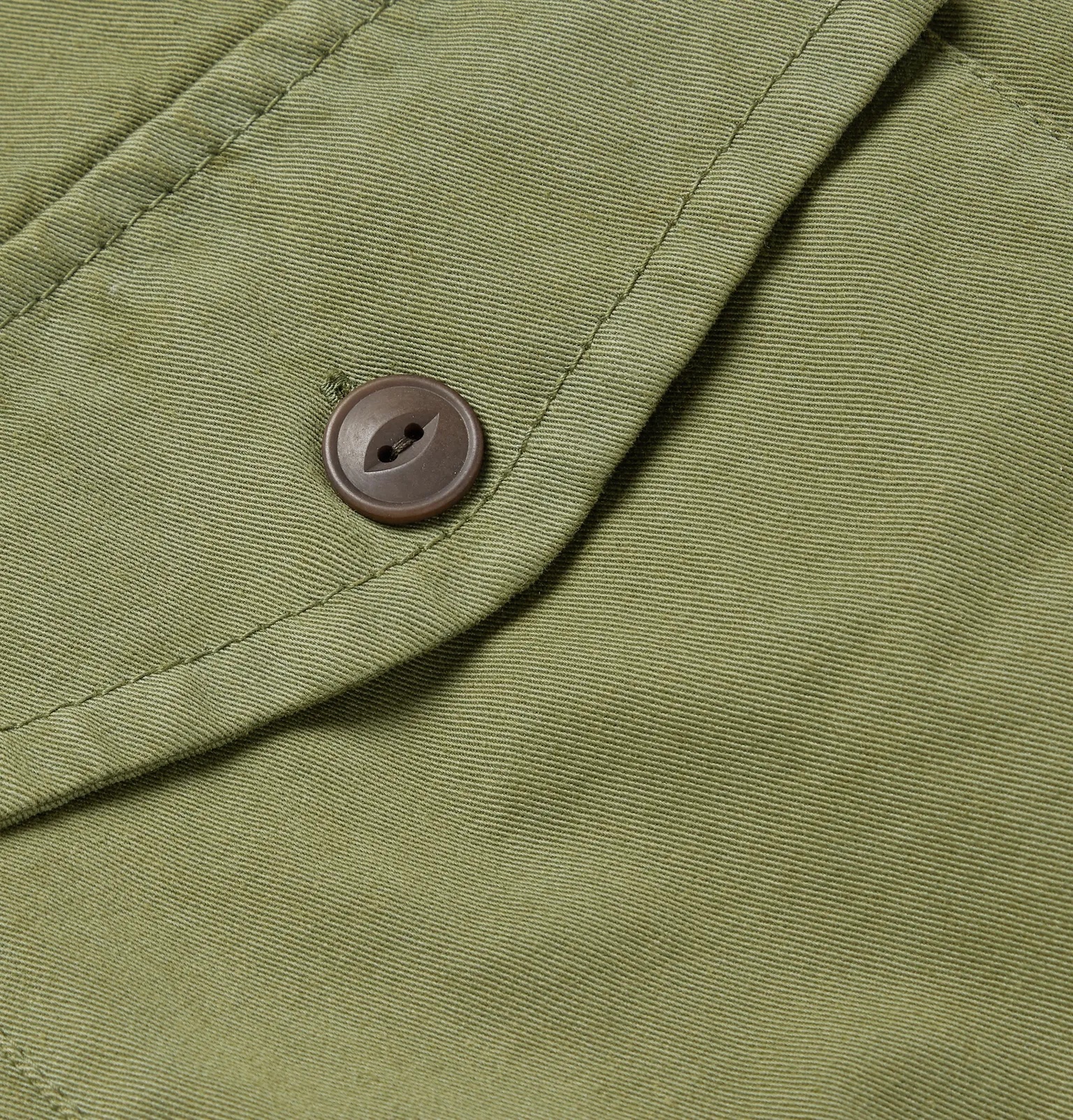 Colin Cotton-Twill Overshirt - 3