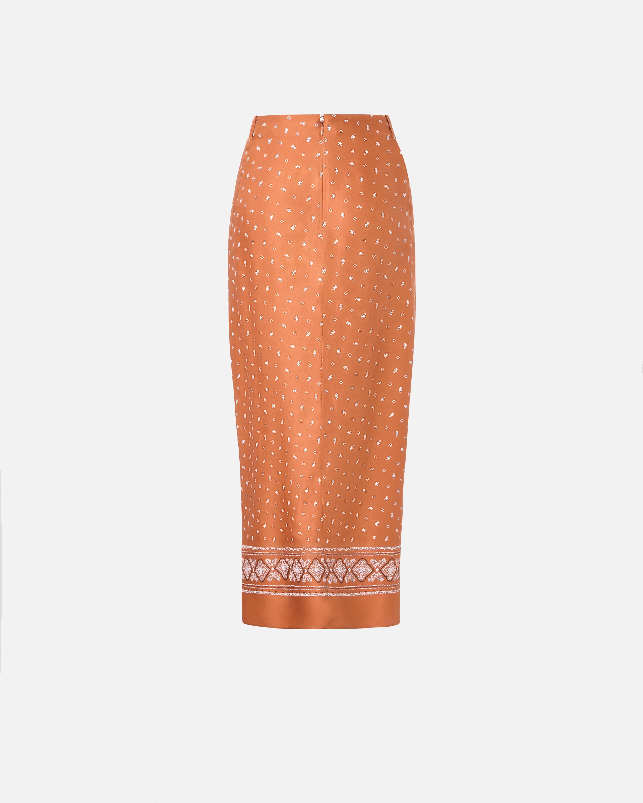 BANDANA-PRINT SARONG MIDI SKIRT - 2