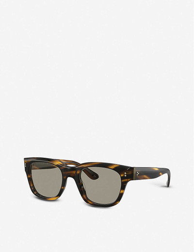 Oliver Peoples OV5433U Shiller acetate square-frame sunglasses outlook