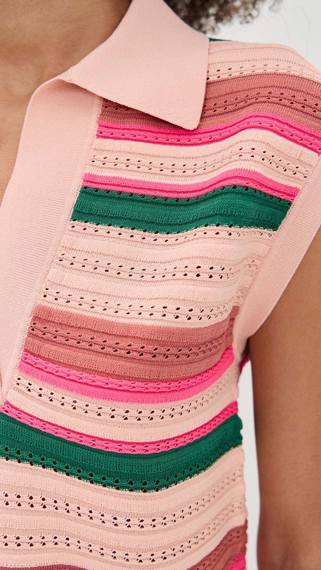 Hantwerp Striped Knit Polo - 5