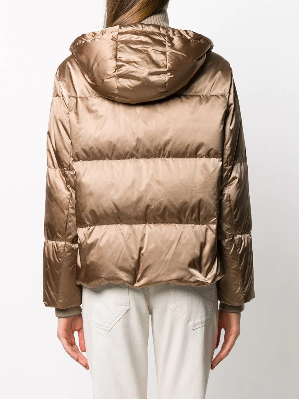 hooded puffer jacket - 4