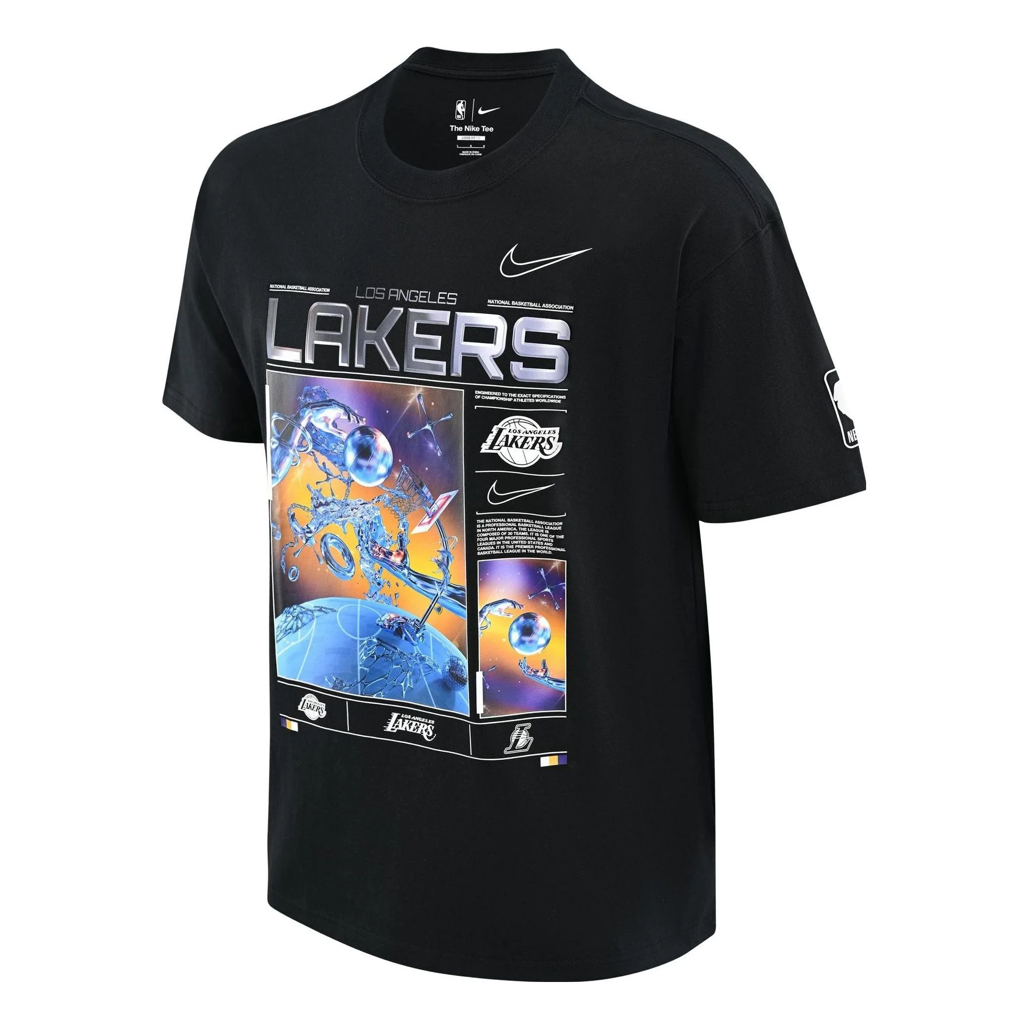 Nike Los Angeles Lakers Courtside 'Black' FB9876-010 - 1