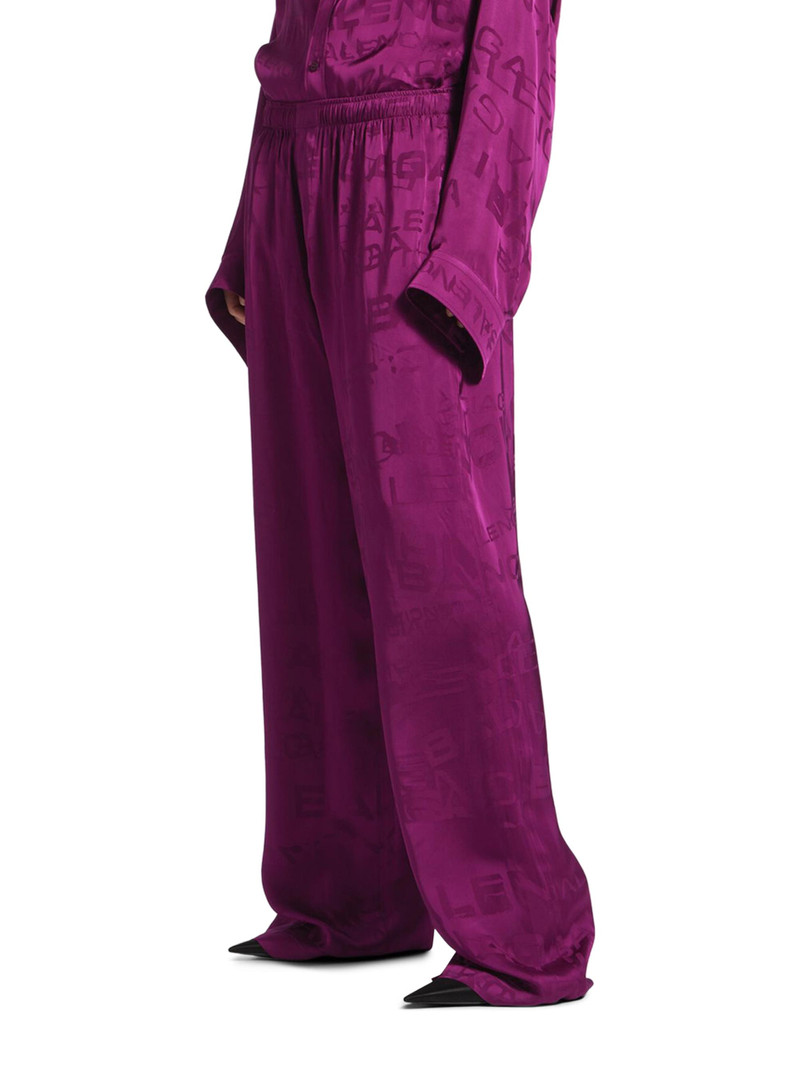 Women's Pyjama Pants - Plum 4