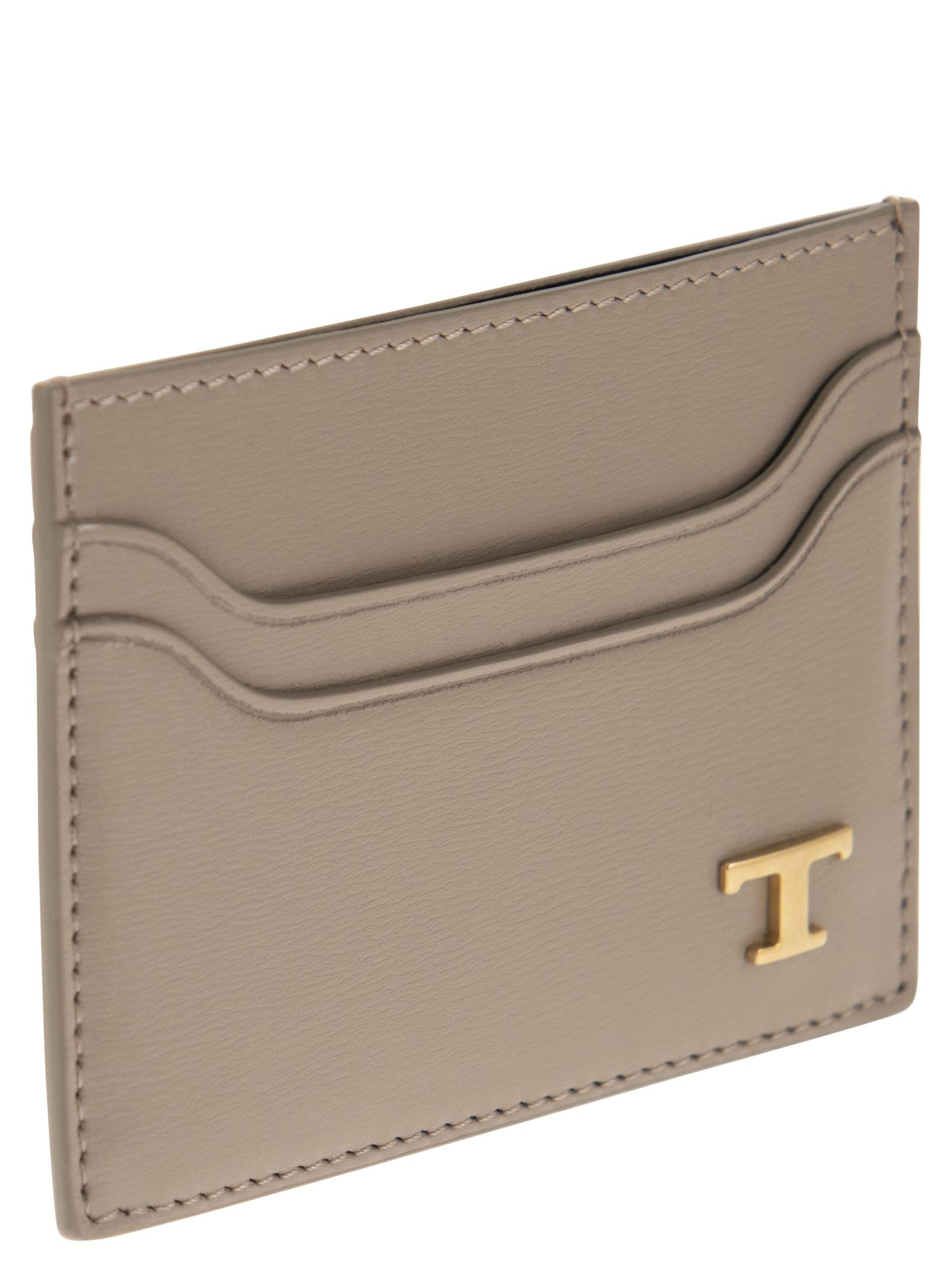Tod's Men Leather Card Holder With Logo - 4