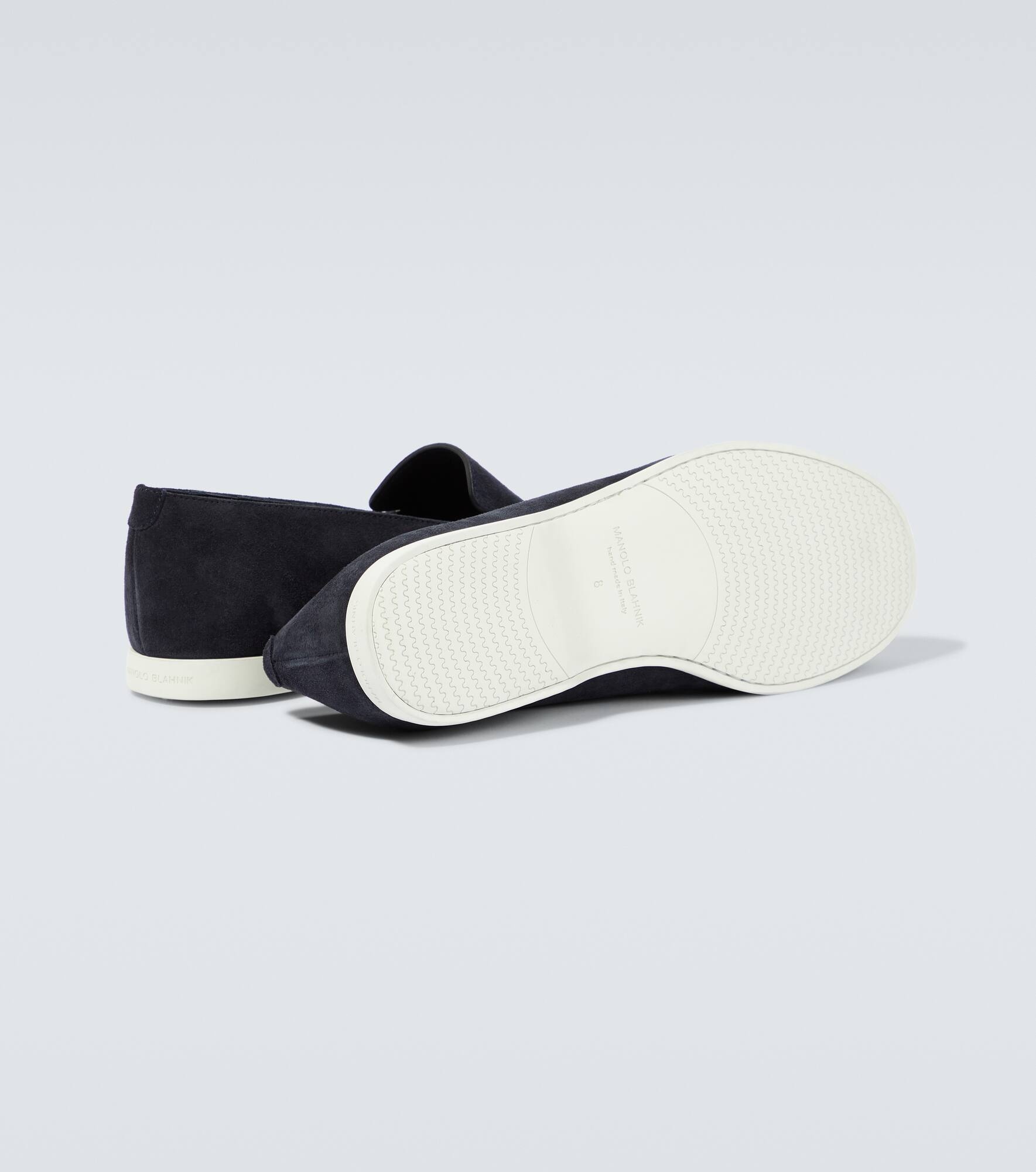 Monaco suede loafers - 6