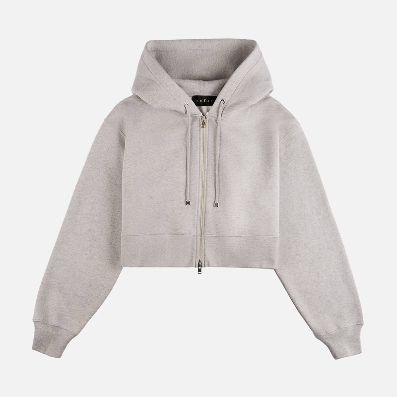 Sweatshirt in cotton and cashmere 1