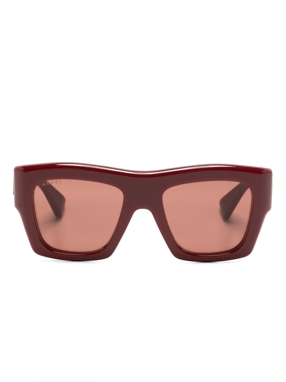 square-frame sunglasses - 1