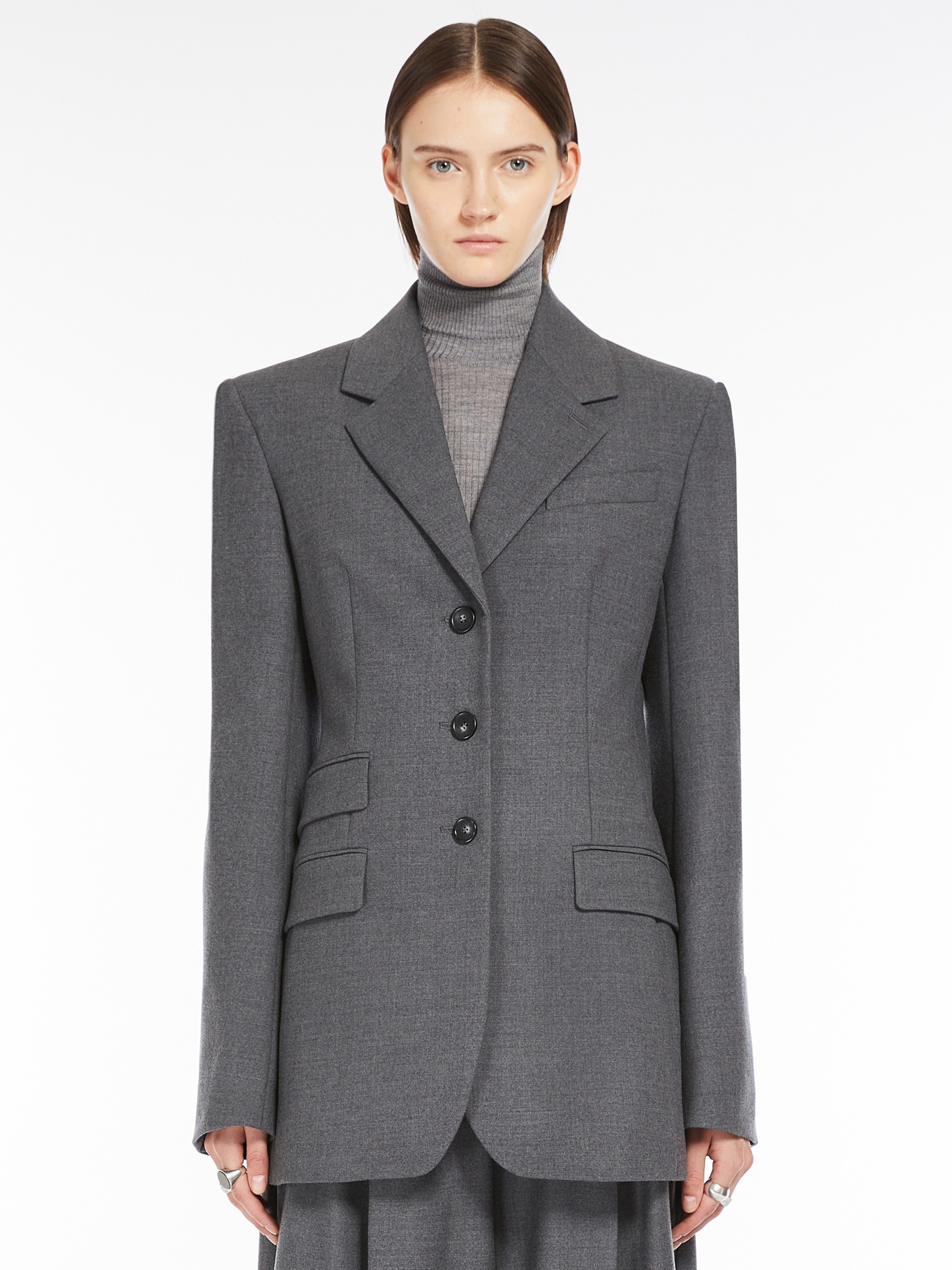 OPICE Stretch flannel tailored blazer - 3
