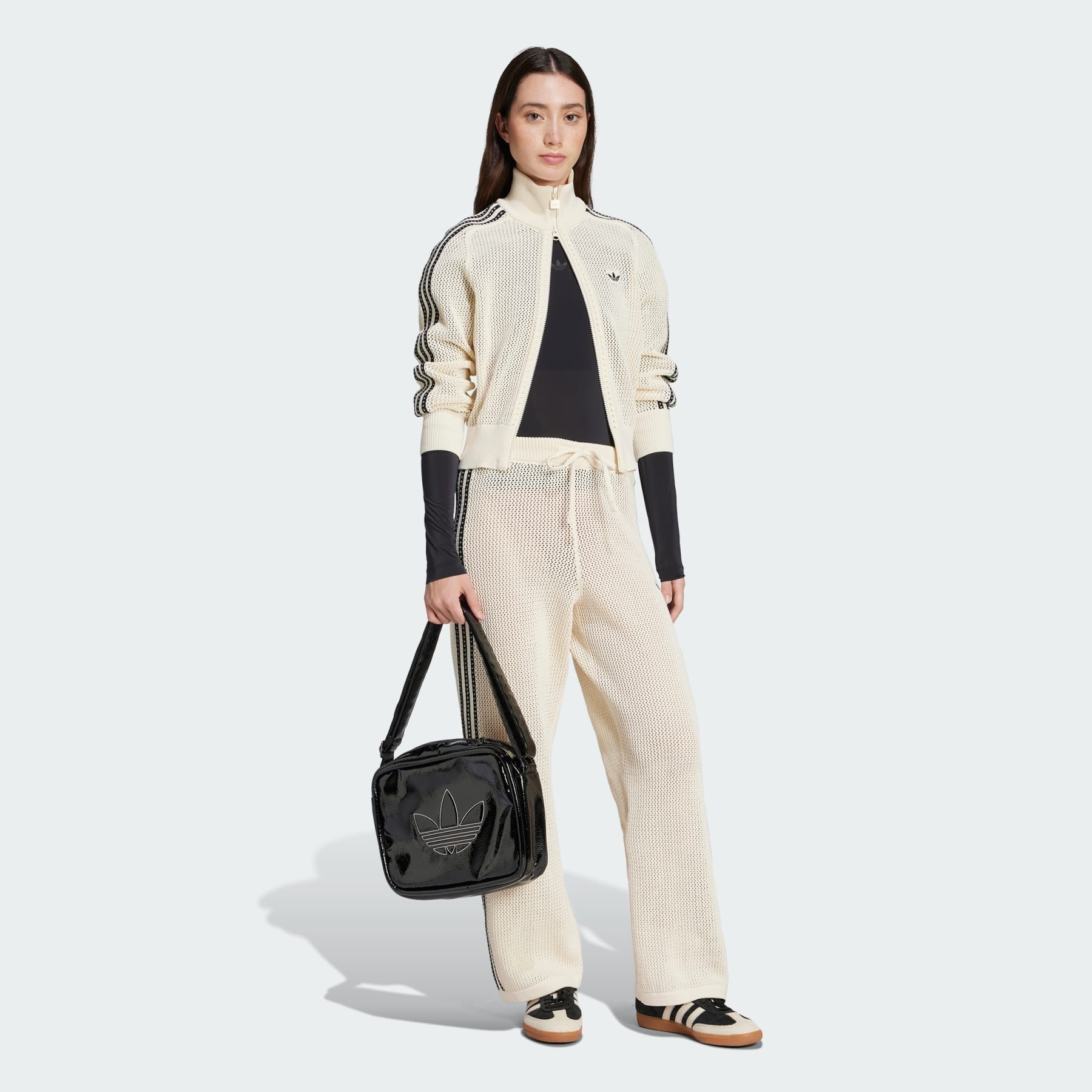 Originals Premium Crochet Track Top - 4