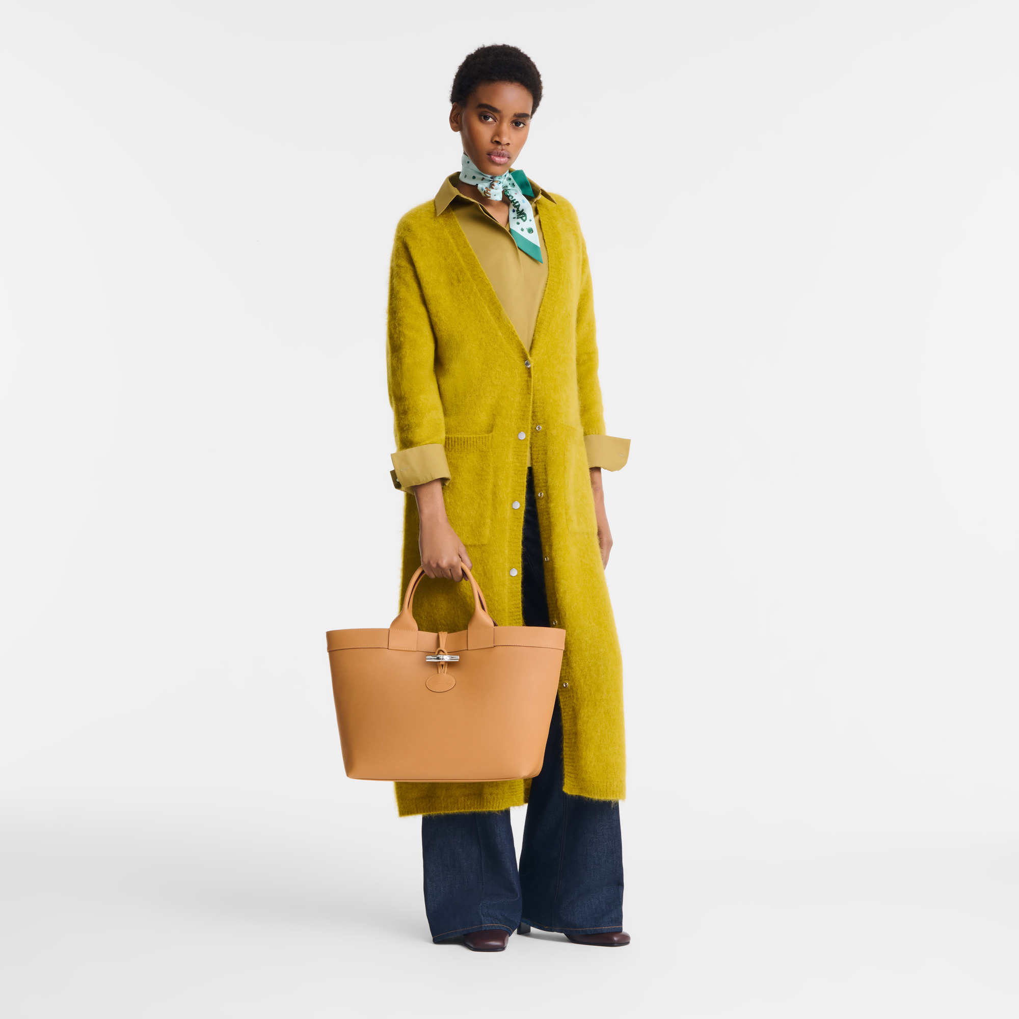 Le Roseau Tote bag Vegetal - Leather - 2