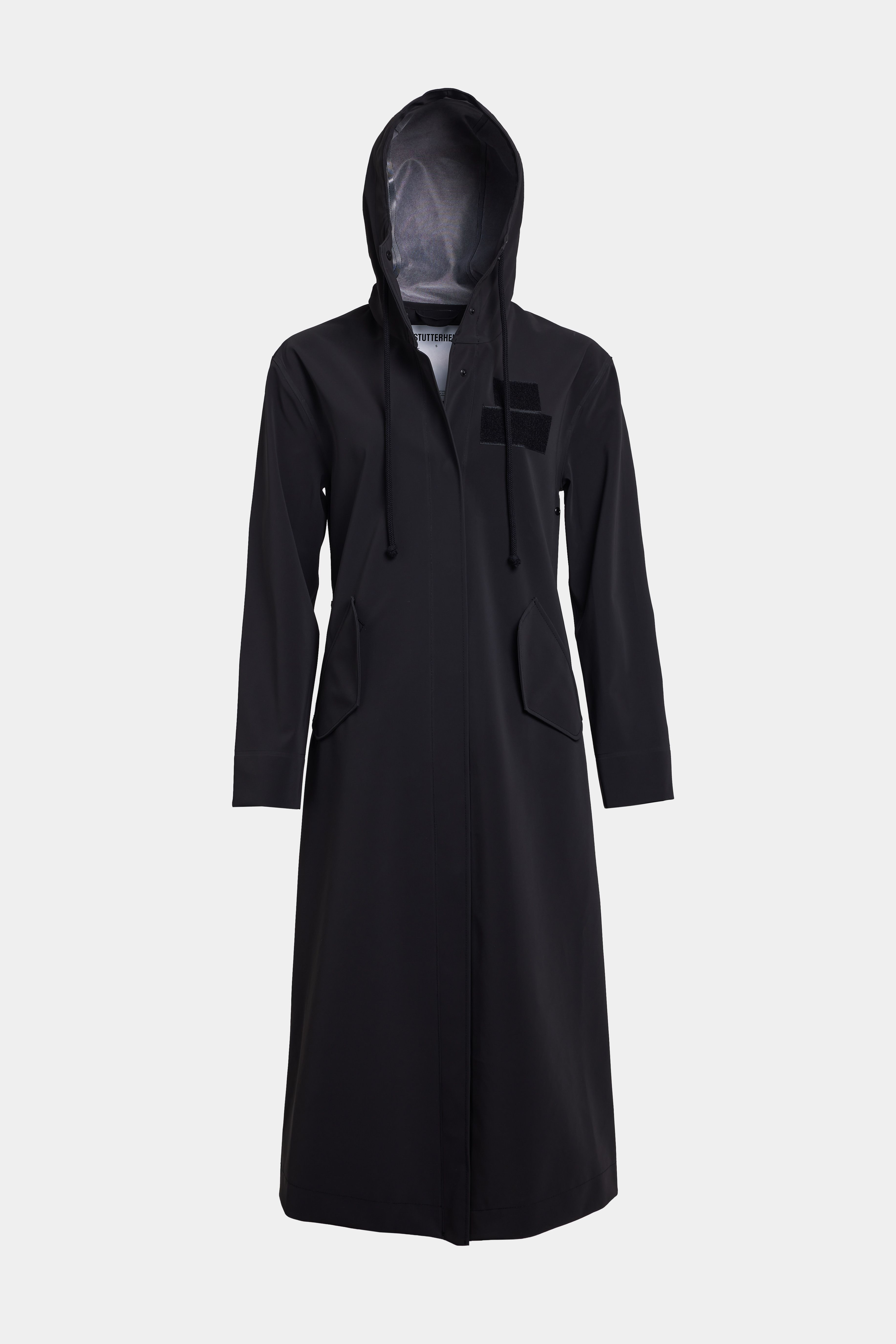 Chetham Matte Raincoat Black - 6