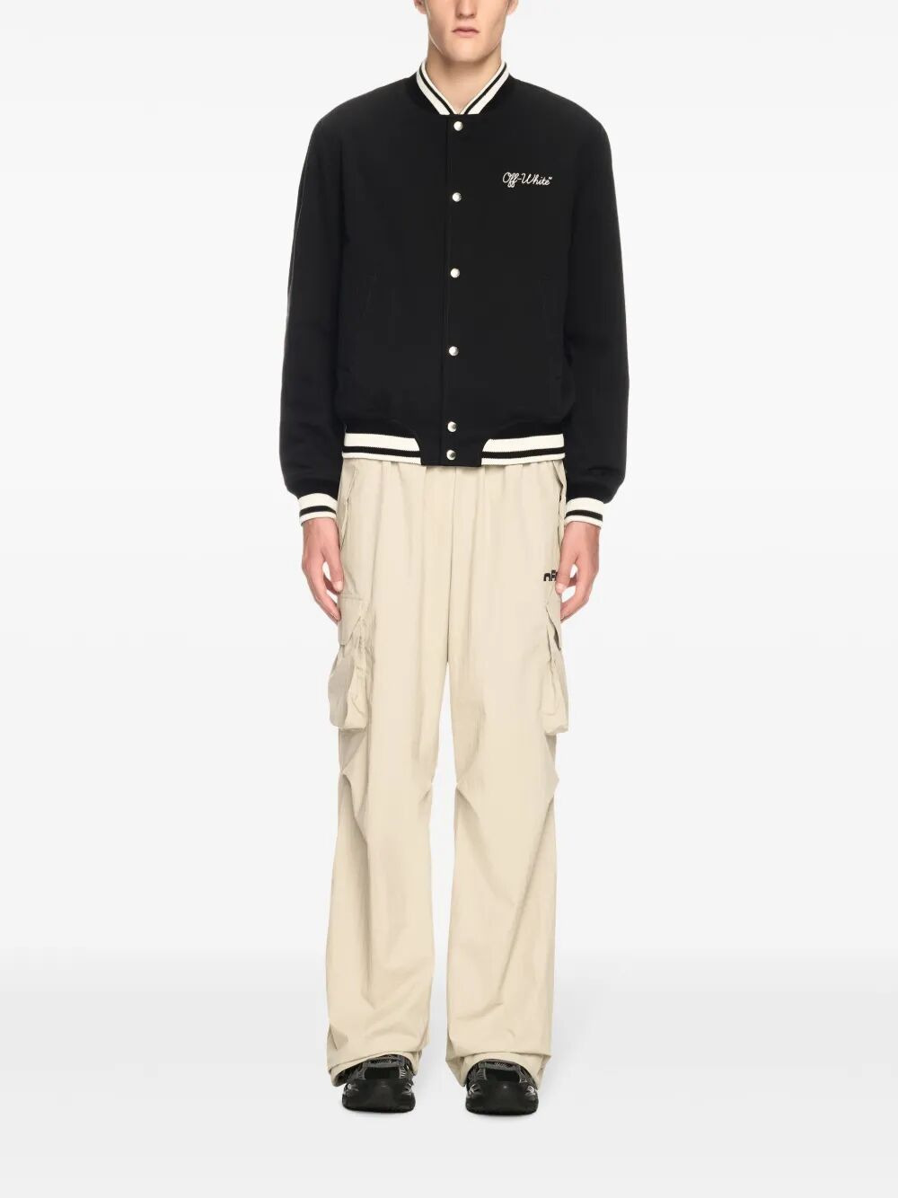 Off White Men Script Cotgab Souvenir Varsi - 5