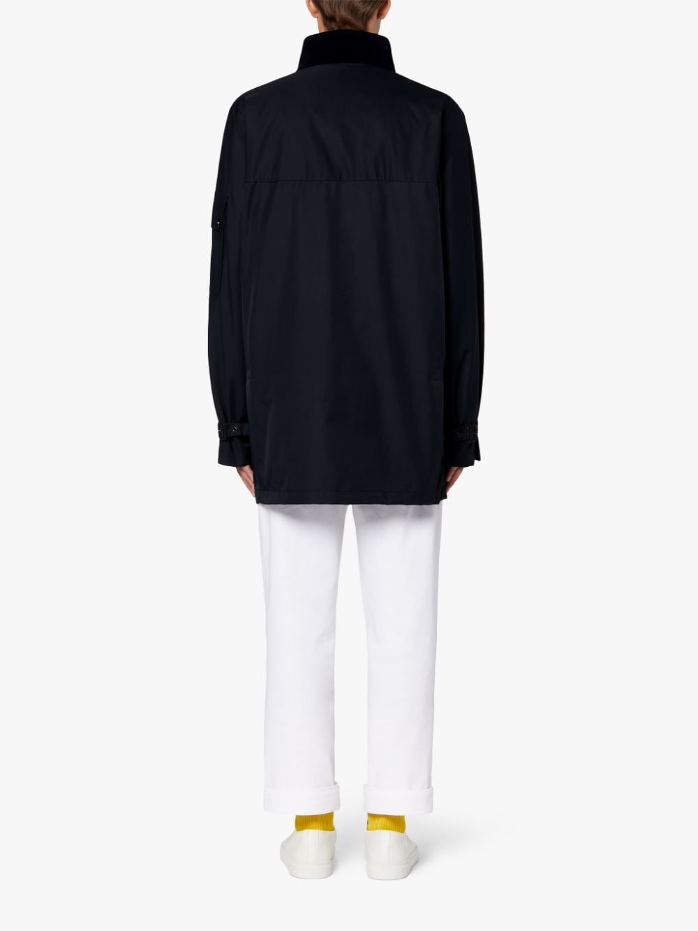 SPRING STREET NAVY COTTON BLEND JACKET | GMM-221 - 3