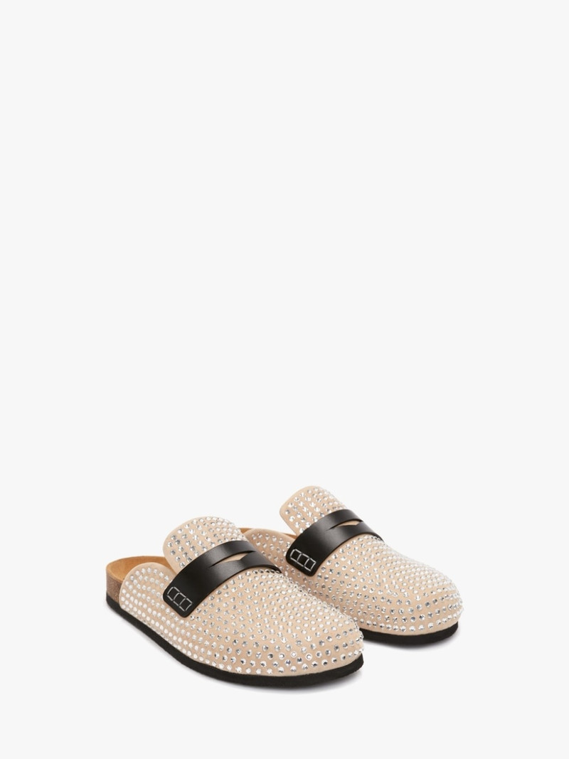 JW Anderson CRYSTAL LOAFER MULES outlook