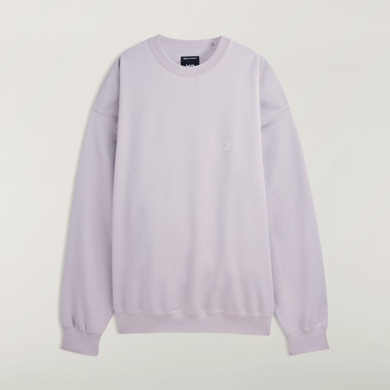 Y-3 Brushed Terry Crew Sweatshirt 1