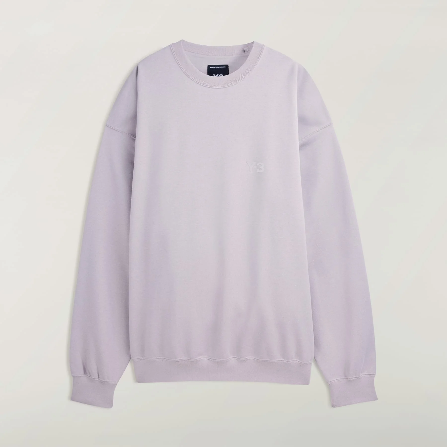Y-3 Brushed Terry Crew Sweatshirt - 1