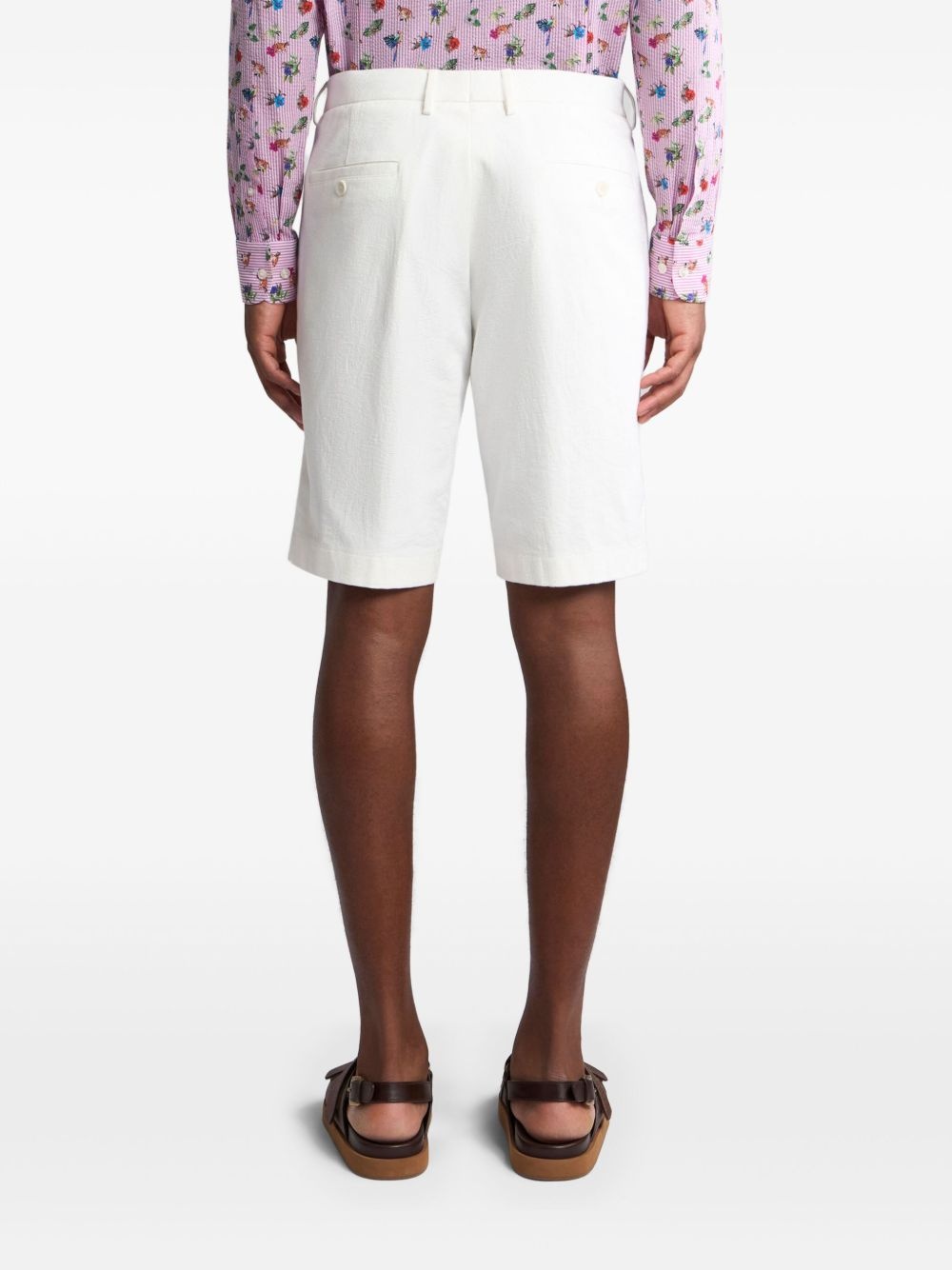 jacquard bermuda shorts - 4