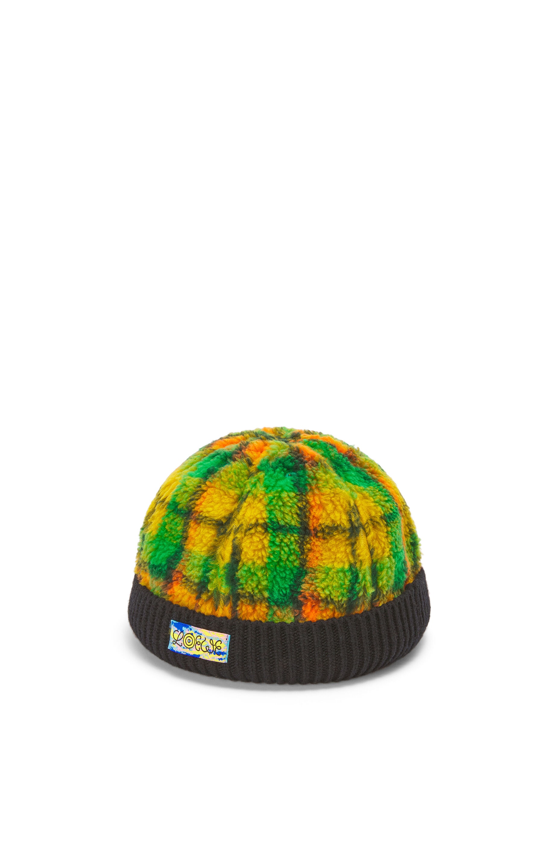 Fleece beanie in wool and polyester - 2