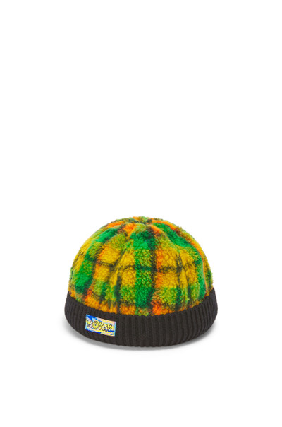 Loewe Fleece beanie in wool and polyester outlook