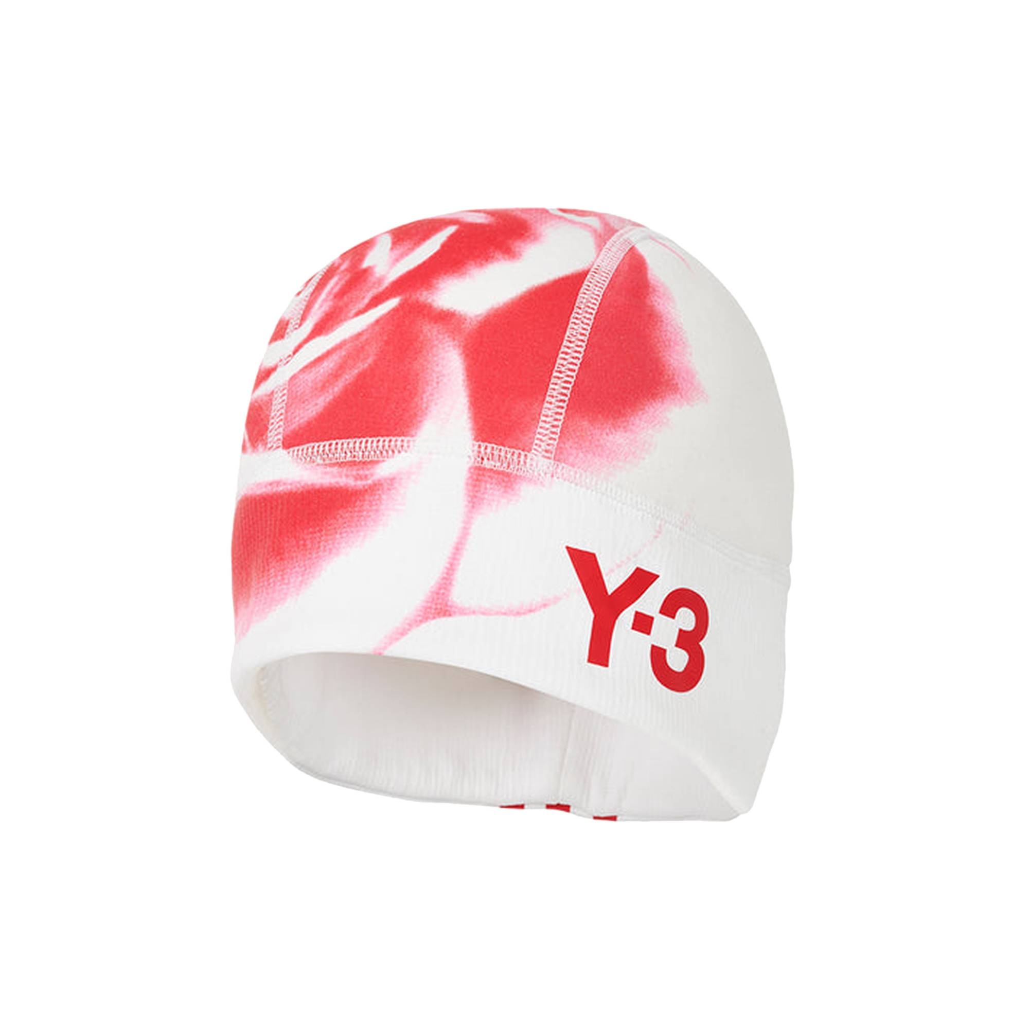 Y-3 x Palace Beanie 'White/Red' - 1