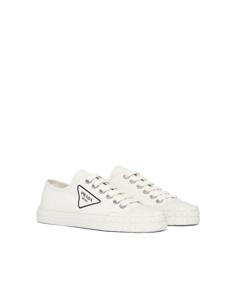 Cotton canvas sneakers 1