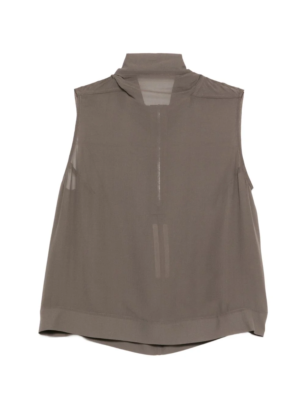 zip-fastening vest - 1