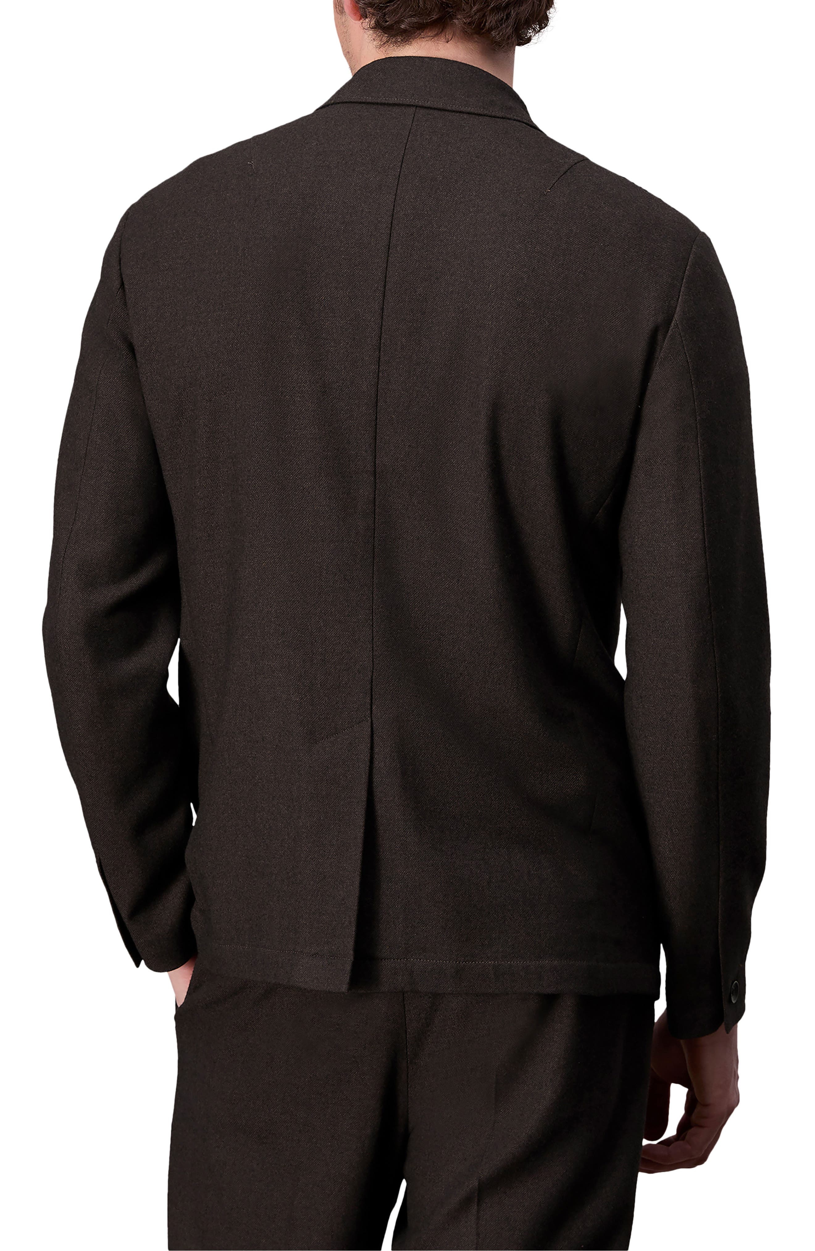 rag & bone Achilles Flannel Blazer in Brown at Nordstrom - 2