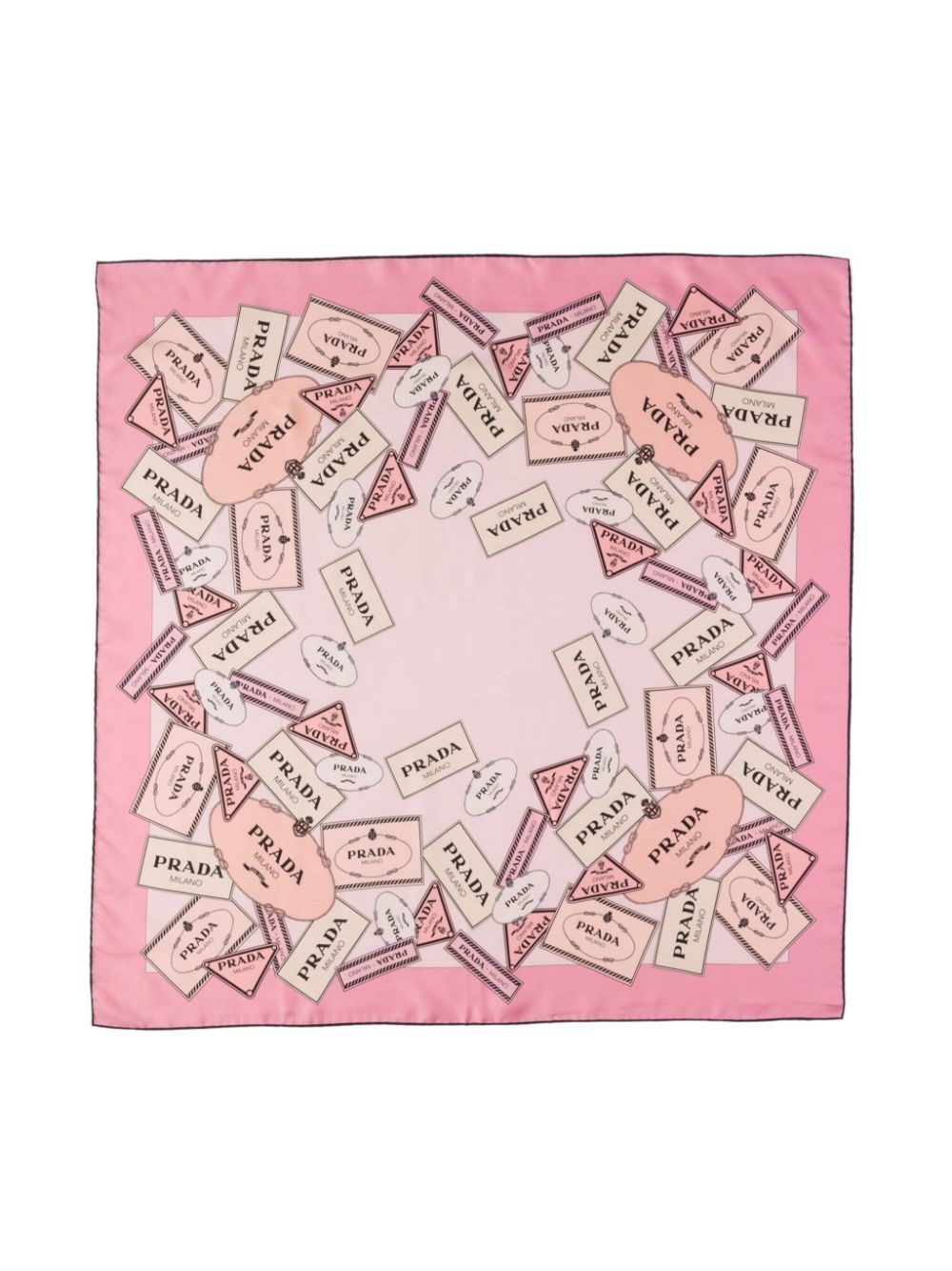 all-over print scarf - 2