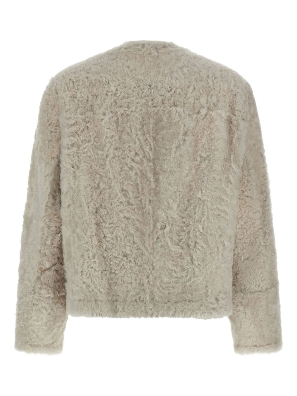 reversible shearling jacket - 3