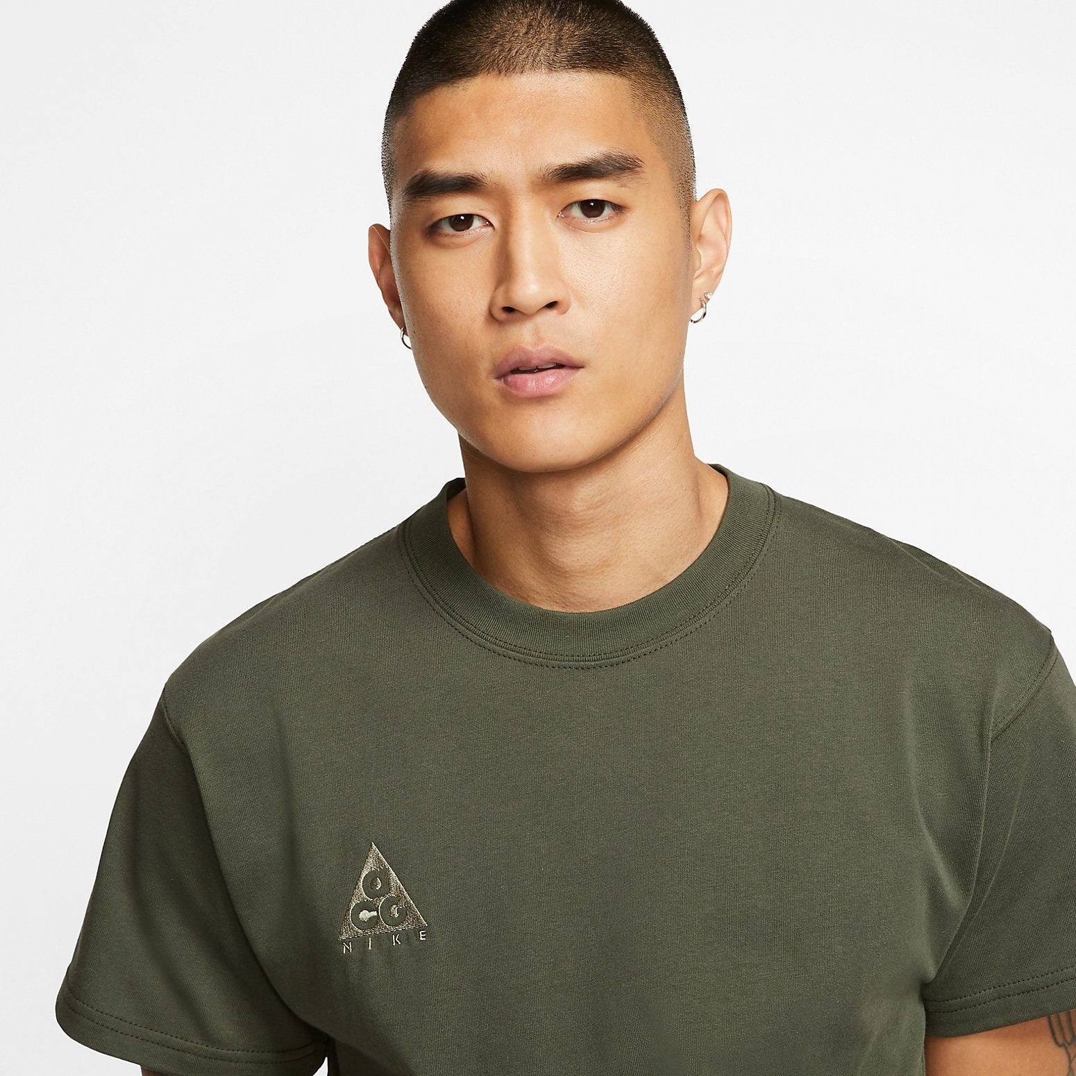 Nike ACG Logo T-Shirt Cargo 'Khaki' BQ7343-325 - 2