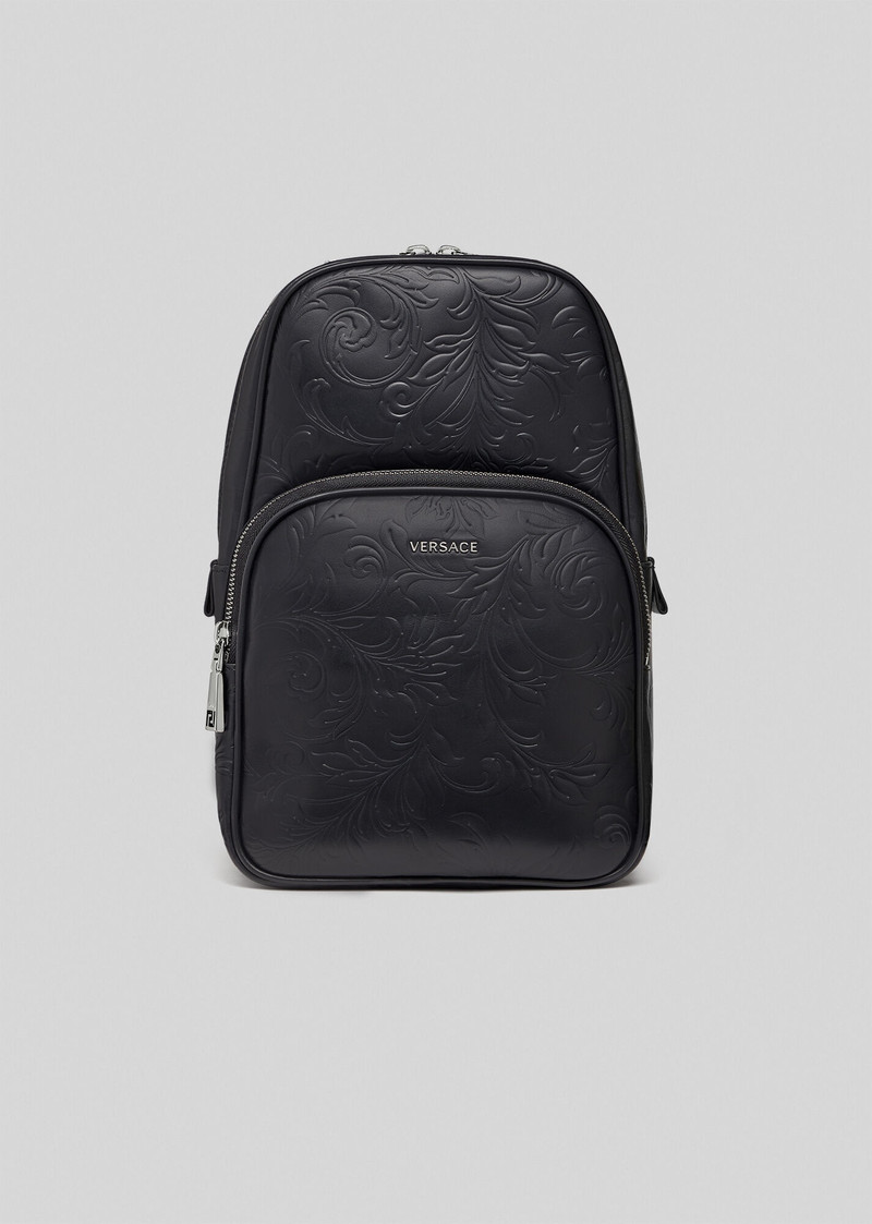 Embossed Barocco Backpack 1