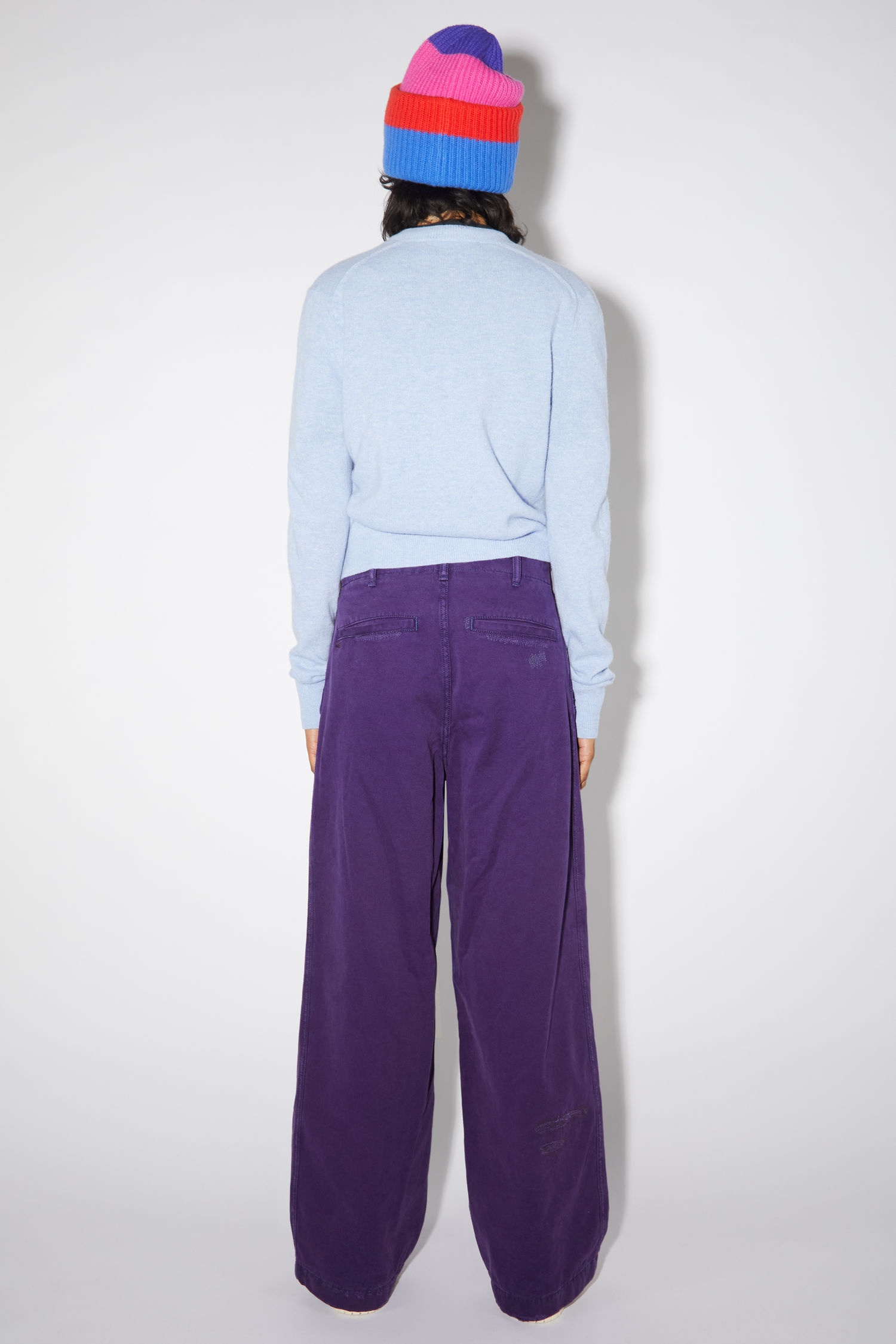 Workwear trousers - Purple - 3
