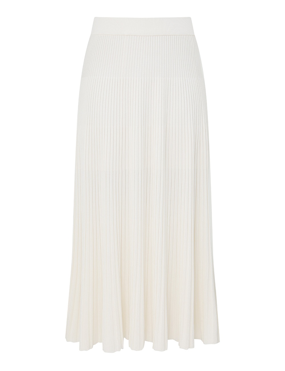 PLEATED MIDI SKIRT - 1