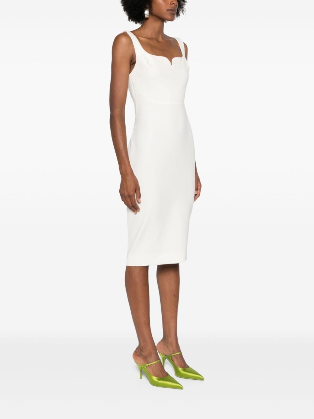sleeveless midi dress - 3