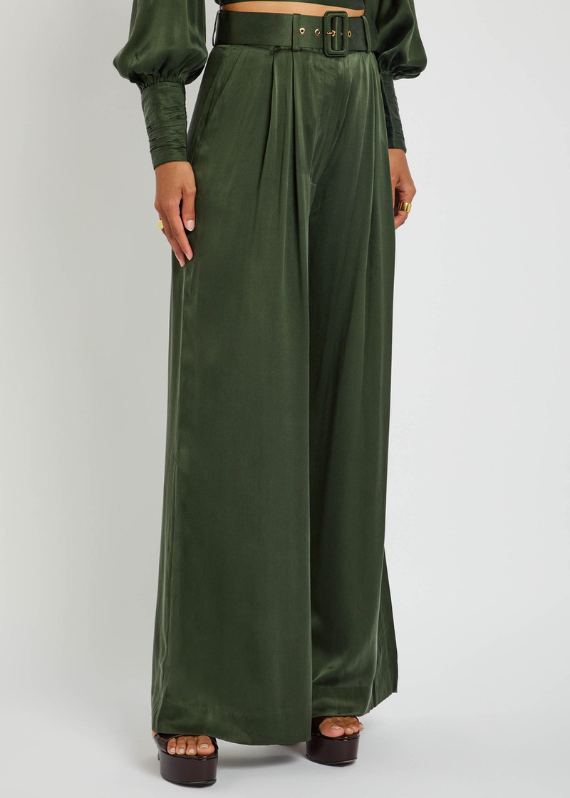 Zimmermann Zimmermann Wide-leg Silk Trousers outlook