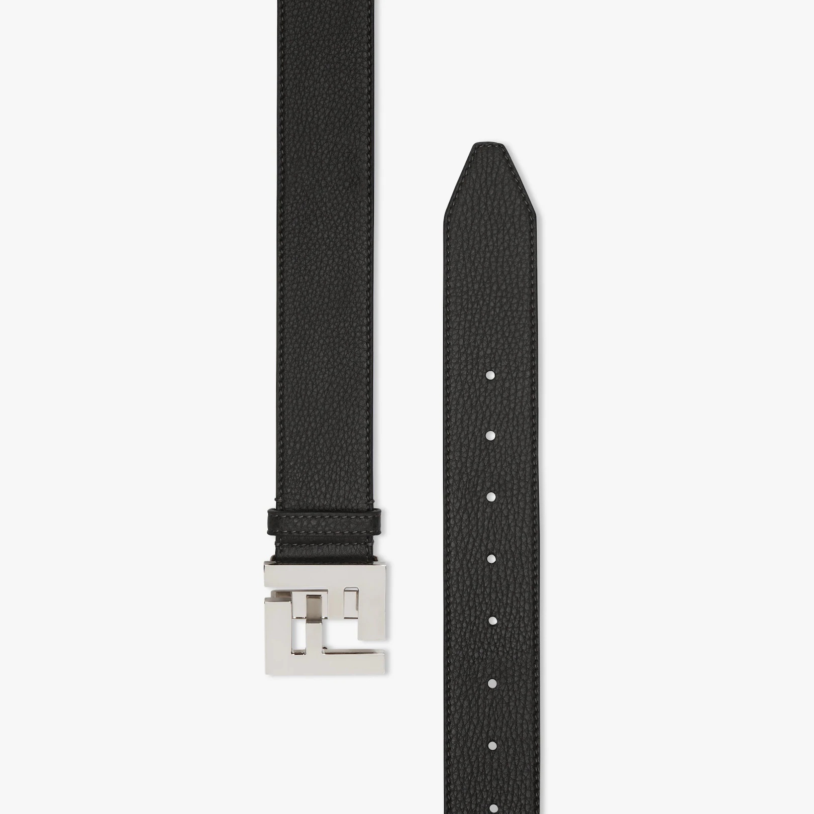 Black Romano leather belt - 2