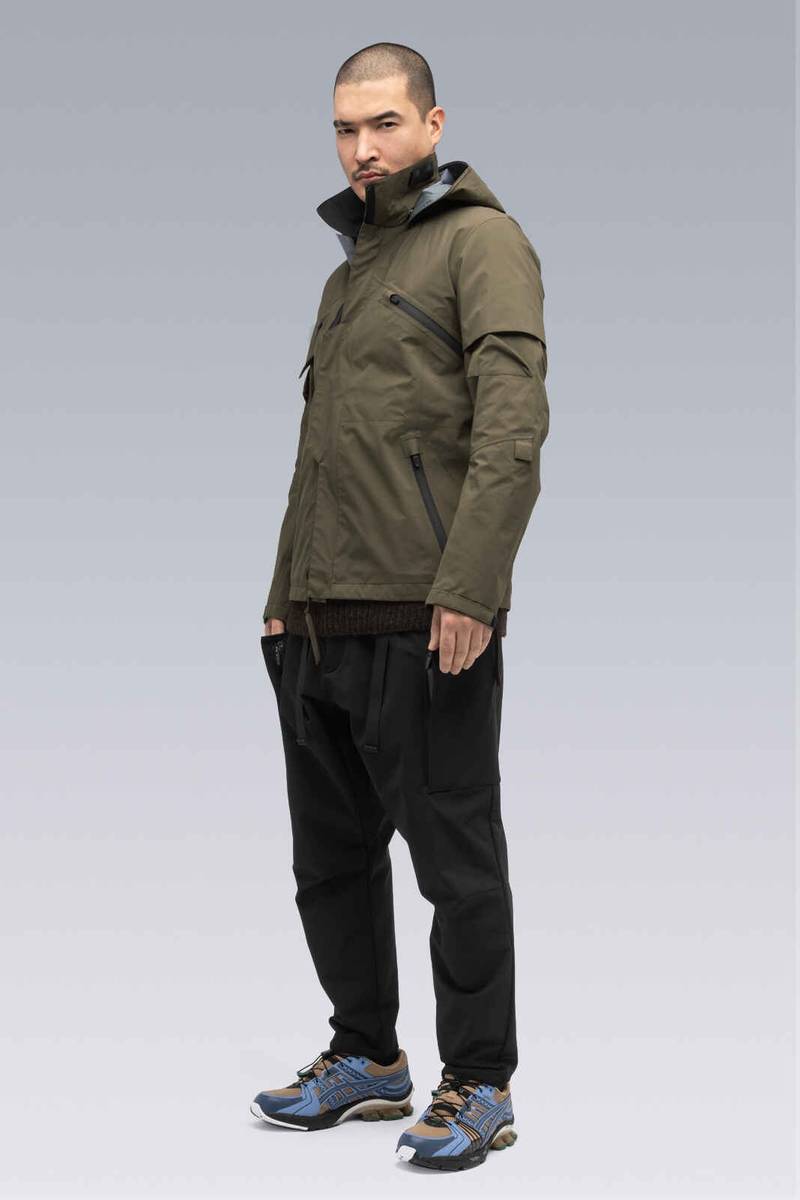 J1B-GT 3L Gore-Tex Pro Interops Jacket White (2 hoods: White & Black) 57