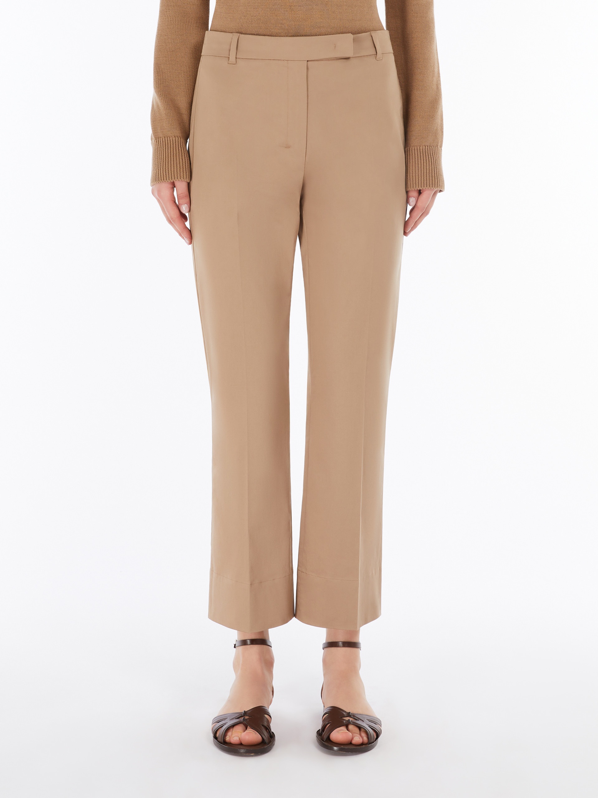 FELICE Skinny satin trousers - 3