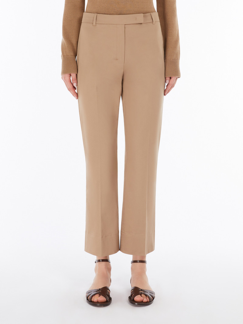 FELICE Skinny satin trousers 3