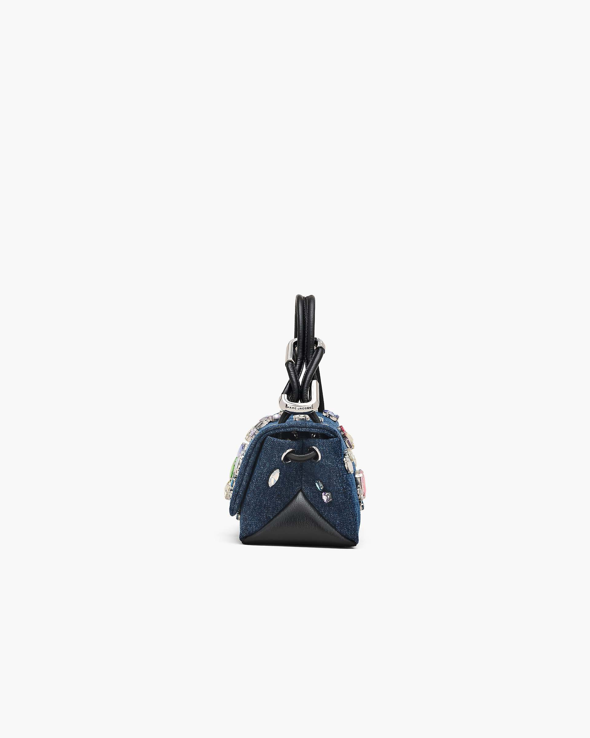 THE GEM DENIM MINI DUAL BAG - 5