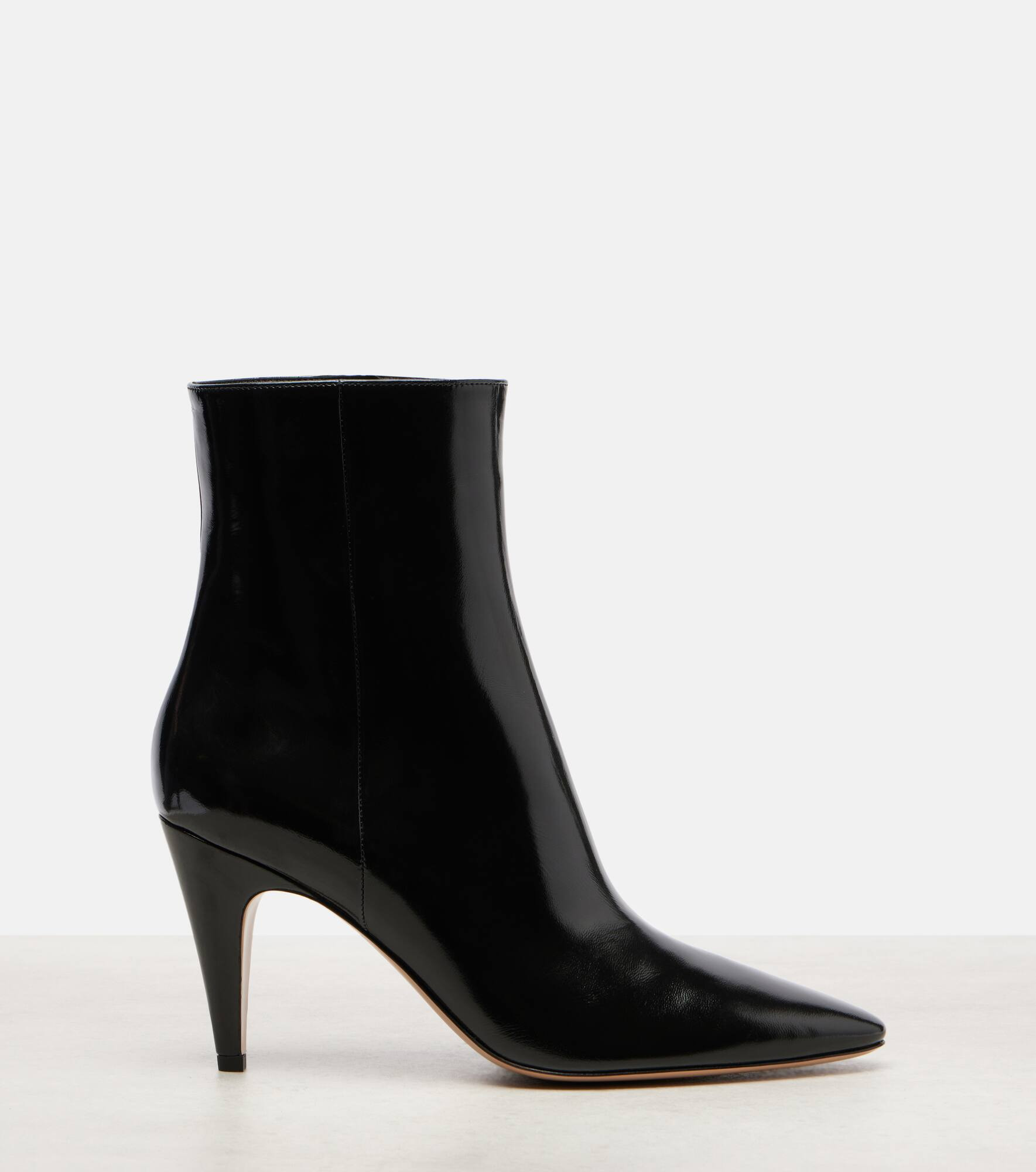 Amelia 85 patent leather ankle boots - 4