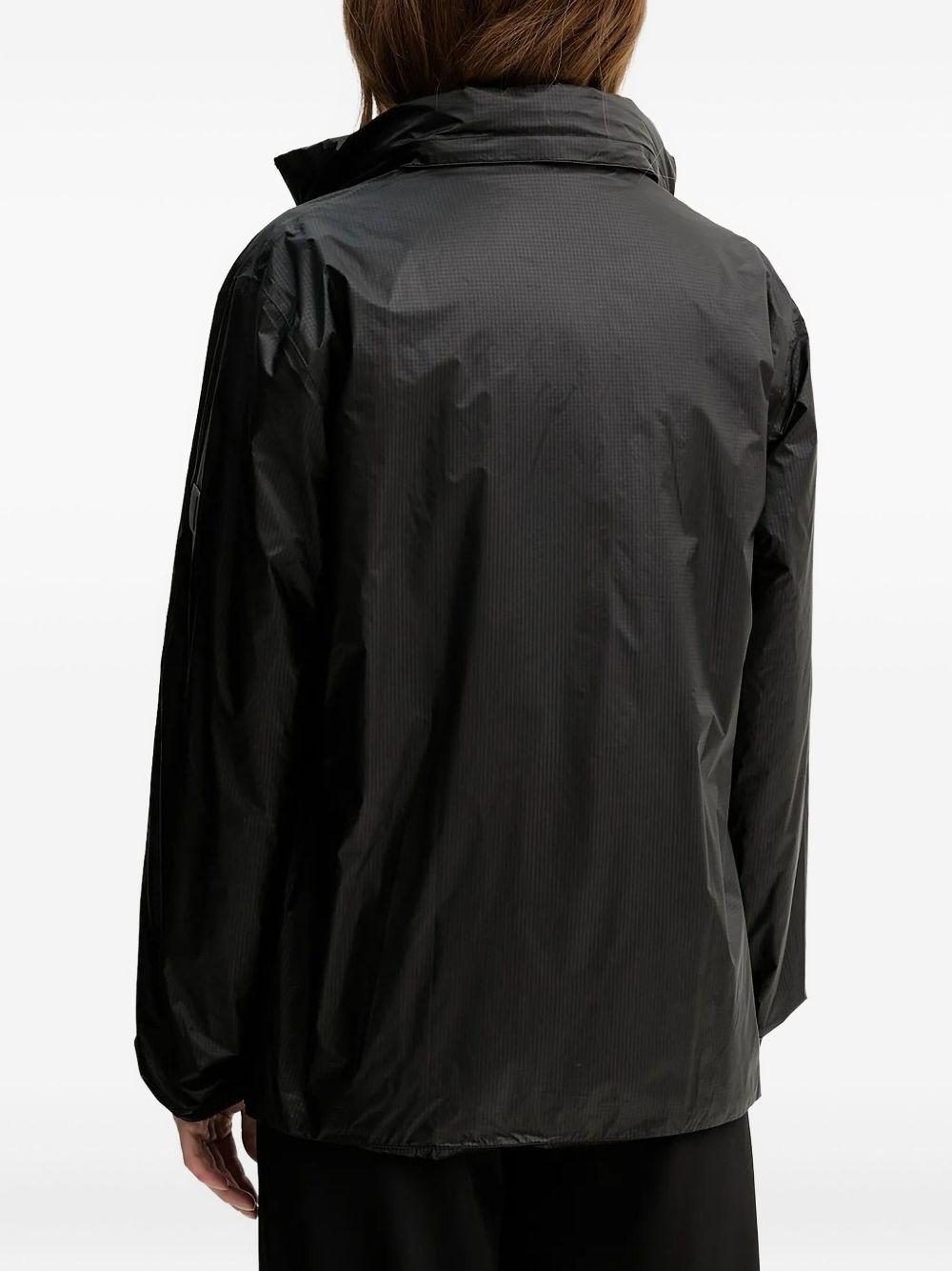 zip-front stand-collar lightweight jacket - 4
