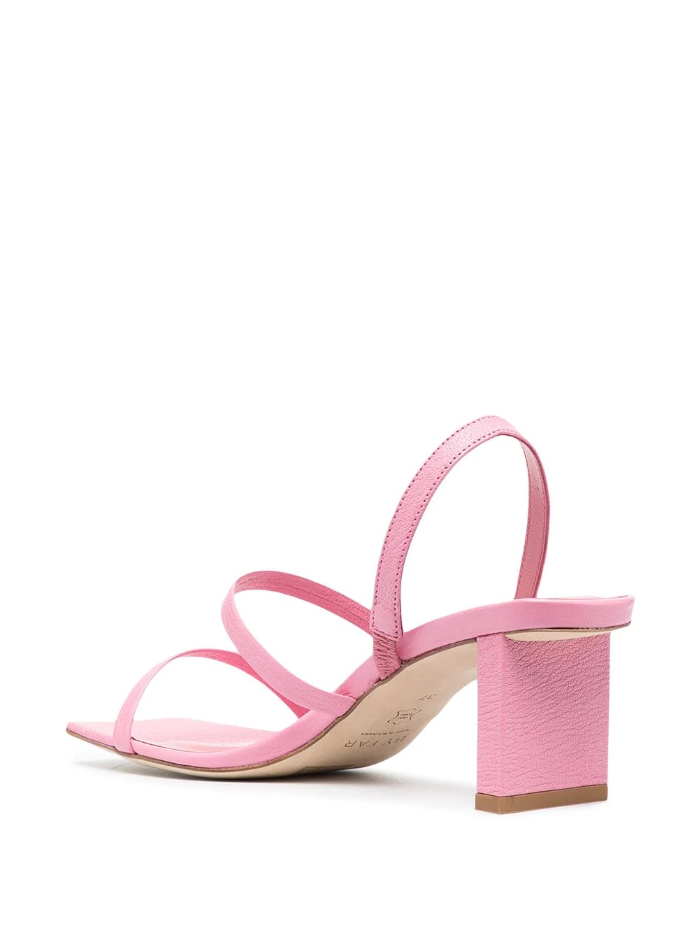 strappy low heel sandals - 3