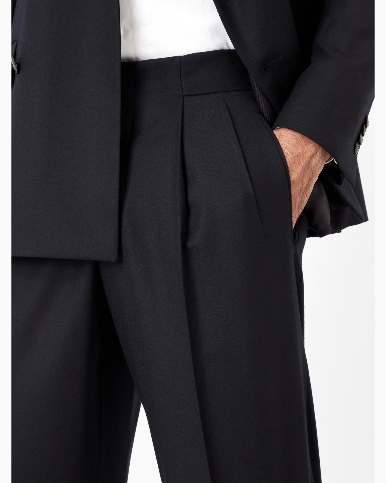 ASV Royal Line double-breasted virgin-wool cloth suit - 6