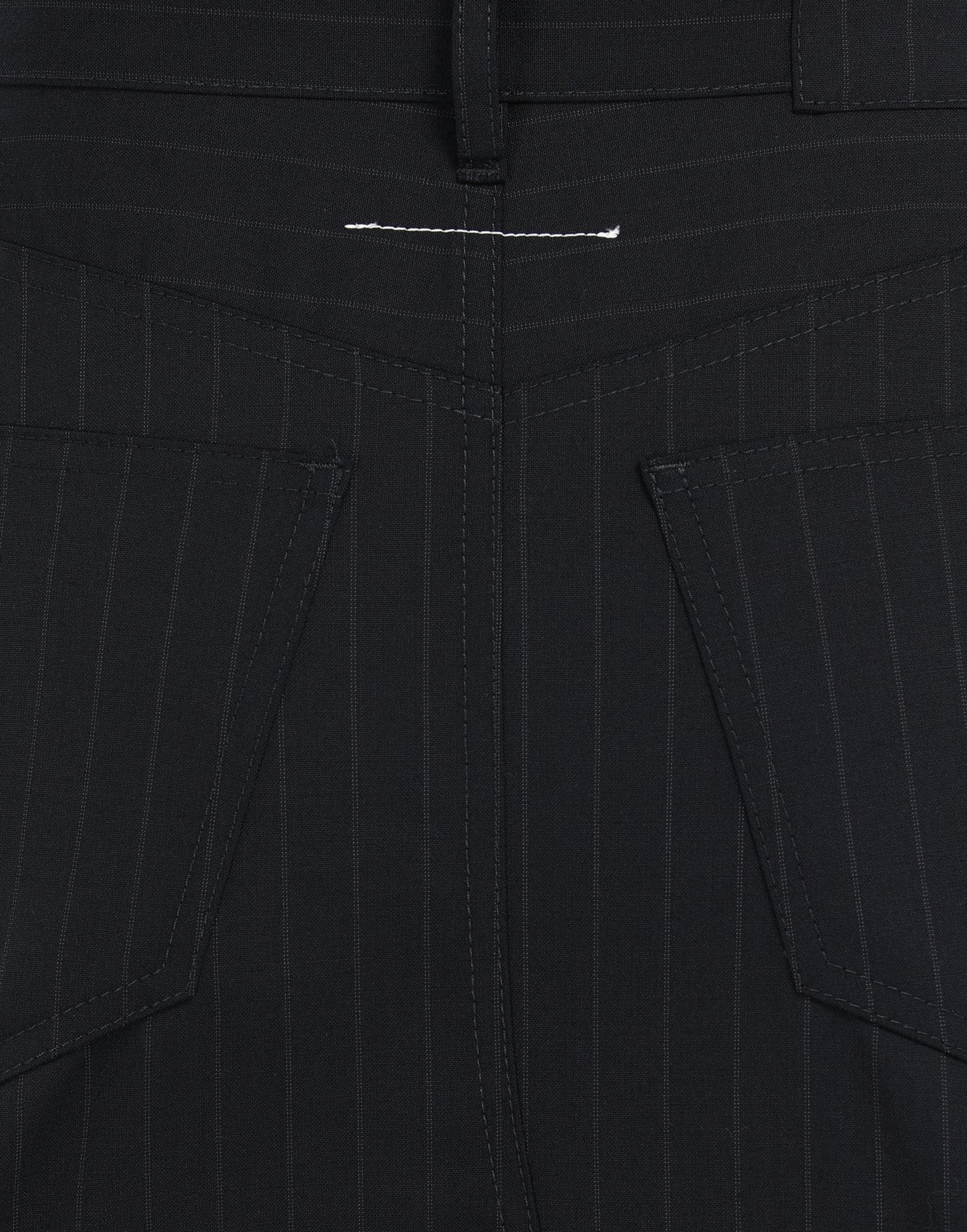 A-line pinstripe skirt - 6