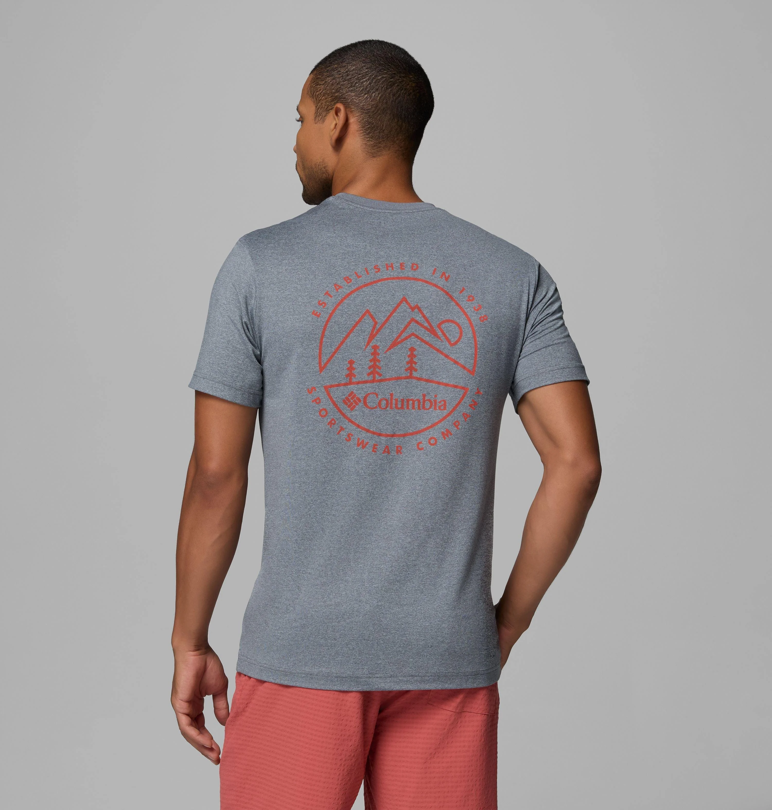 Men's Parsons Point Short Sleeve Back Graphic T-Shirt - 1