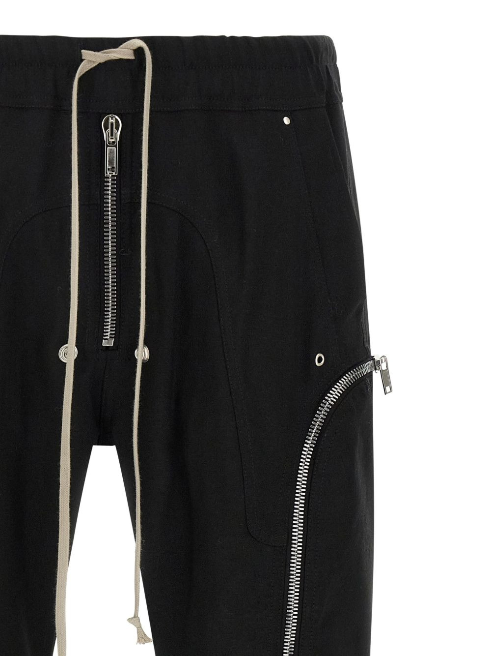 CARGO ZIP-DETAIL TROUSERS - 2