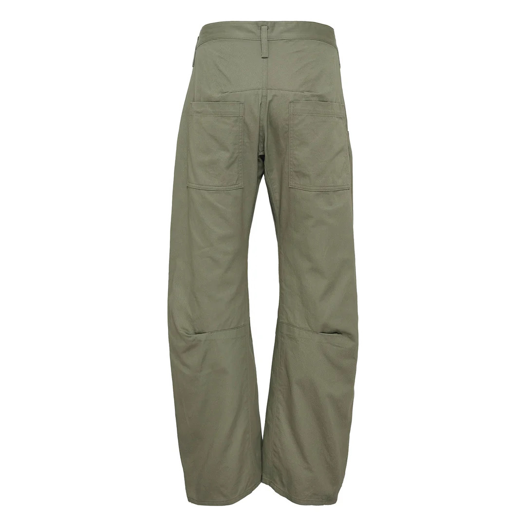 Wide Pants With Gusset - 2