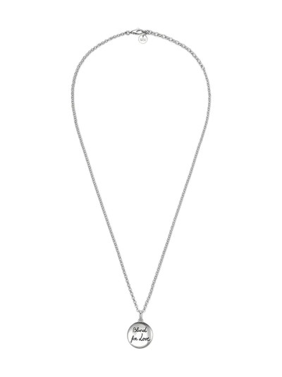 GUCCI "Blind For Love" necklace in silver outlook